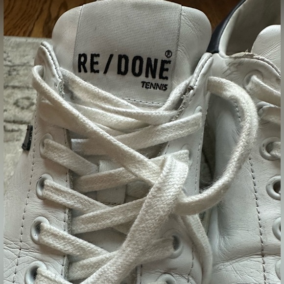 RE/DONE 70s Tennis leather sneakers size 37 - Picture 3 of 8